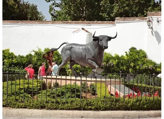 Bull Statue Ronda
