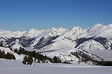 Snowy Plateau de Beille