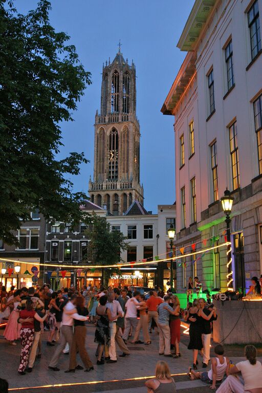 Utrecht Dom Tower at Night