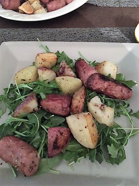 sausage-and-potato-roast