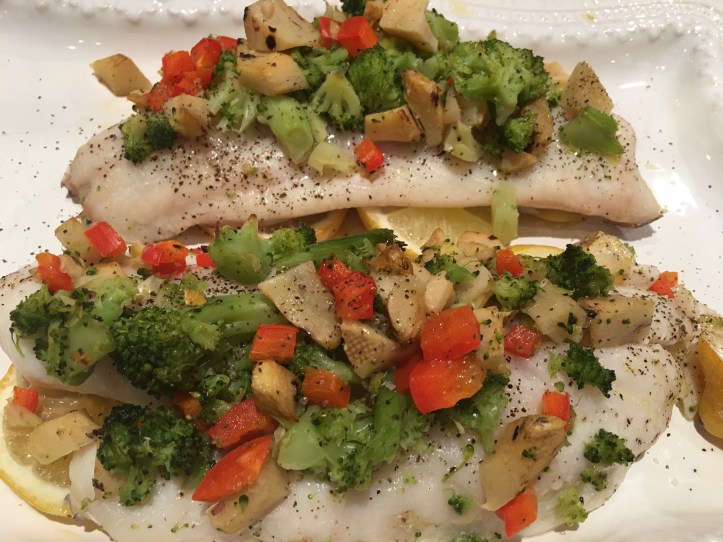 hogfish-with-vegetables