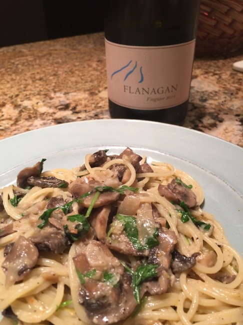 lemon-pasta-and-flanagan-viognier