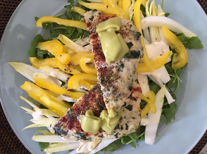 turkey-burger-over-salad