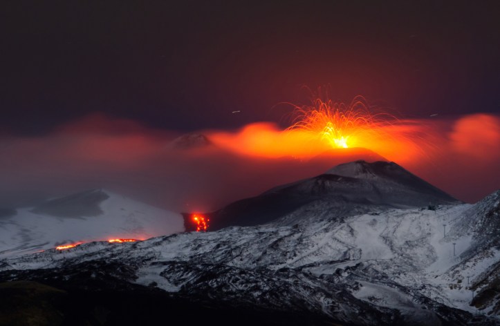 Eruption Etna
