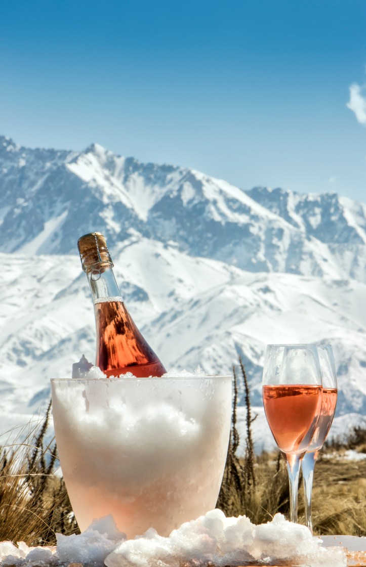 Rose Champagne Mountain