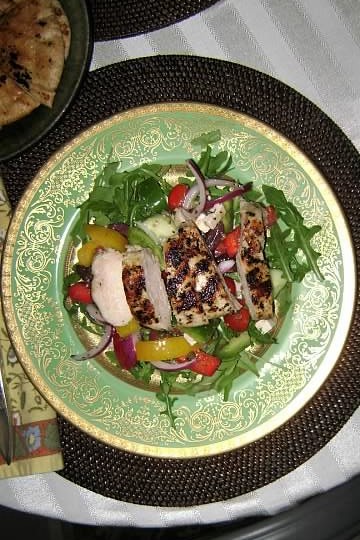 Greek Salad Plated (2)