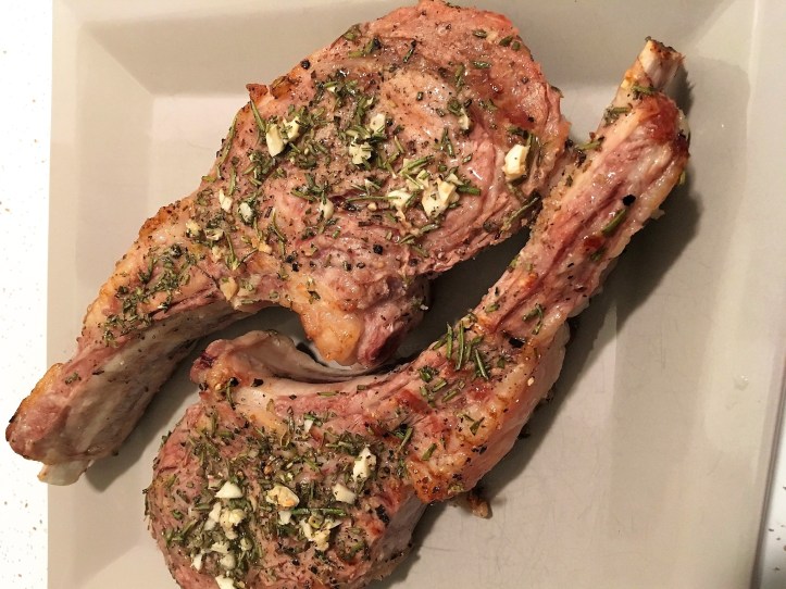 Herb Roasted Veal Chops