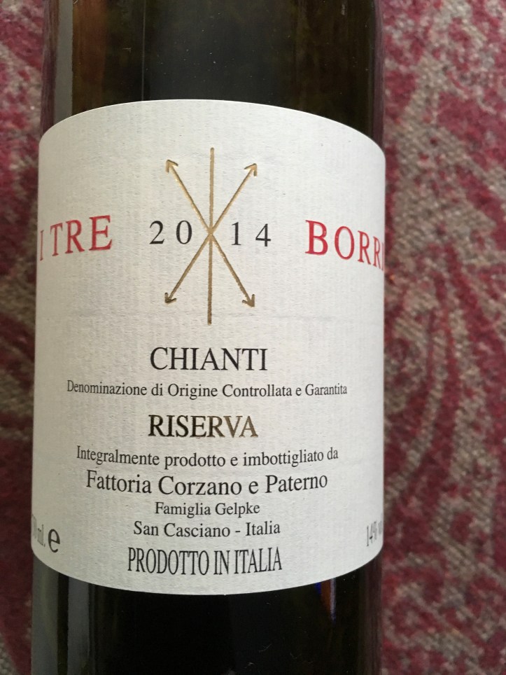 Tre Borri 2014 Chianti Reserva
