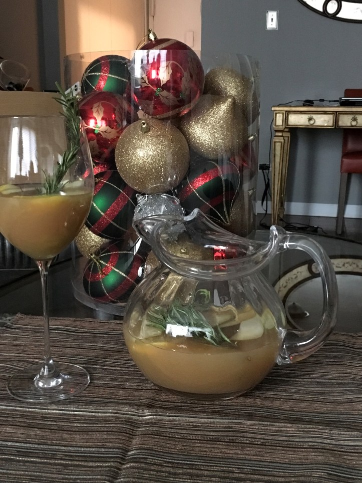 White Sangria Display