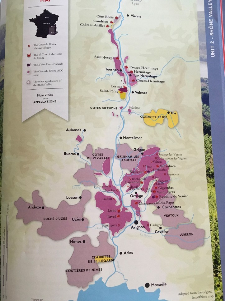 WSG Map of Rhone