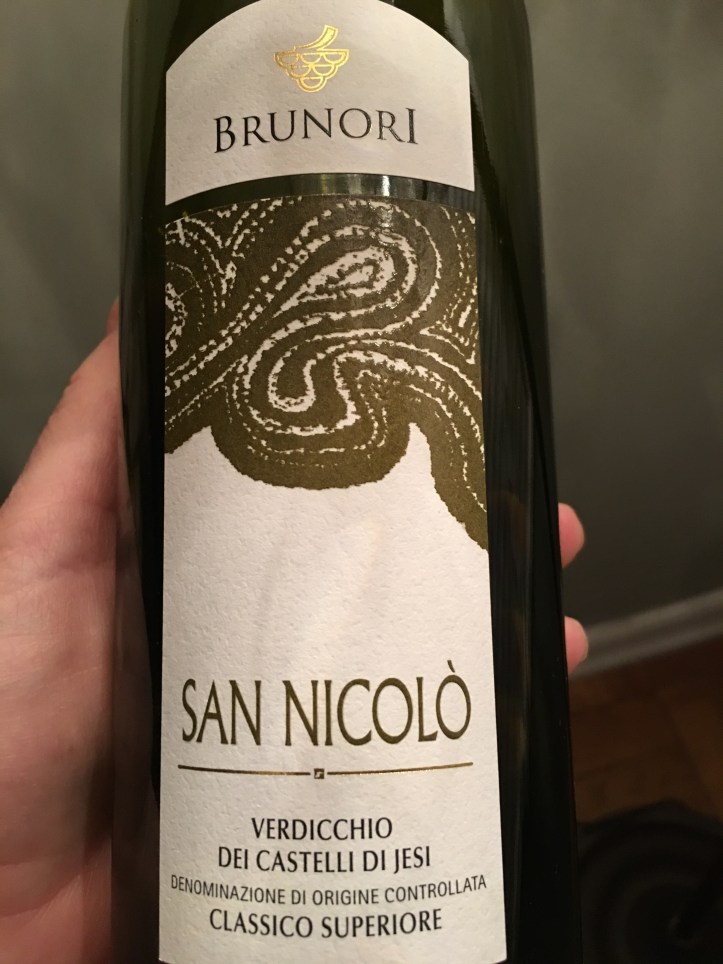 Brunori Verdicchio Label