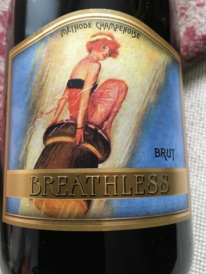 CLose Up of Brut Bottle