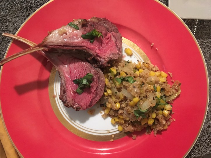 Lamb Chops Plated