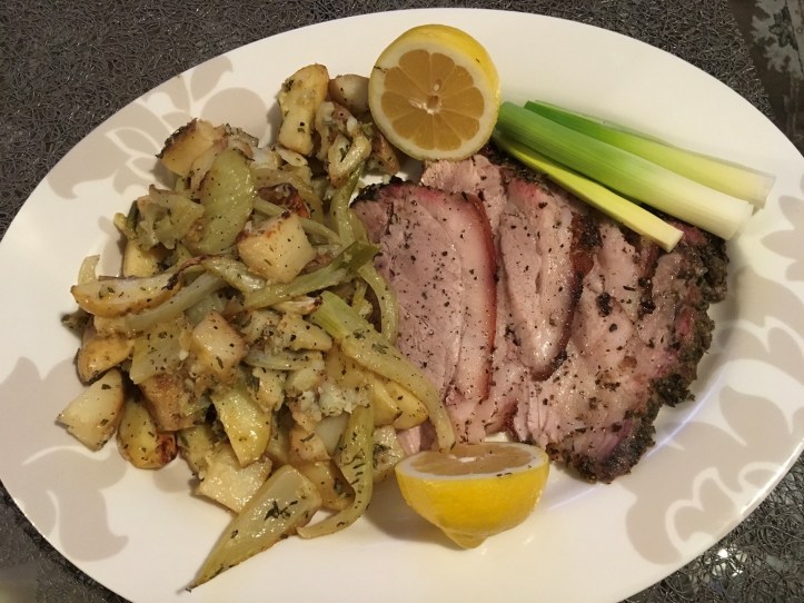 Porchetta and Veggies Platter
