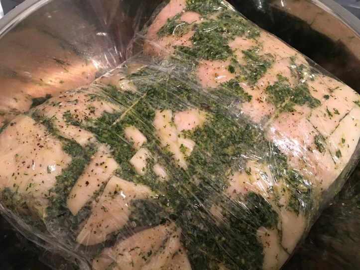Porchetta Prepped the Day Before