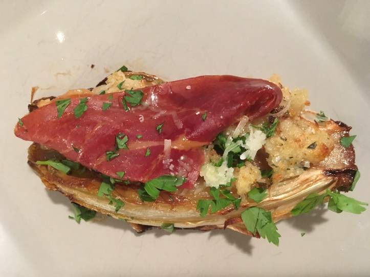 Caramelized Endive with Serrano Ham