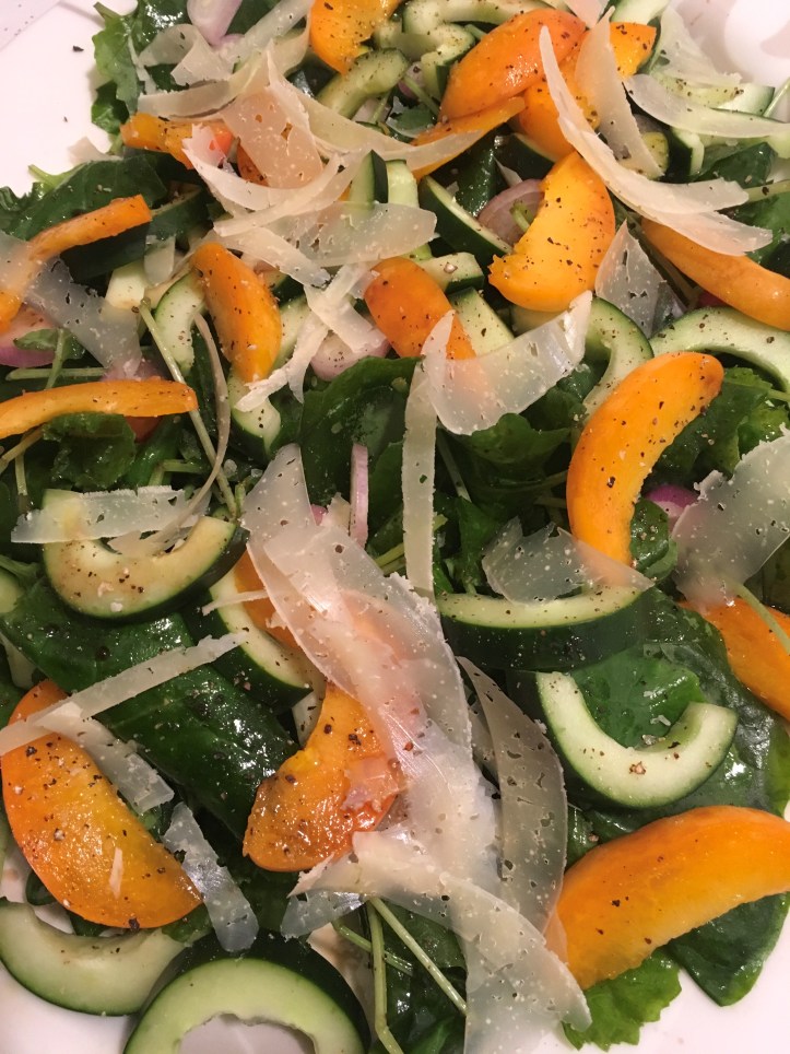 Kale Salad with Apricots