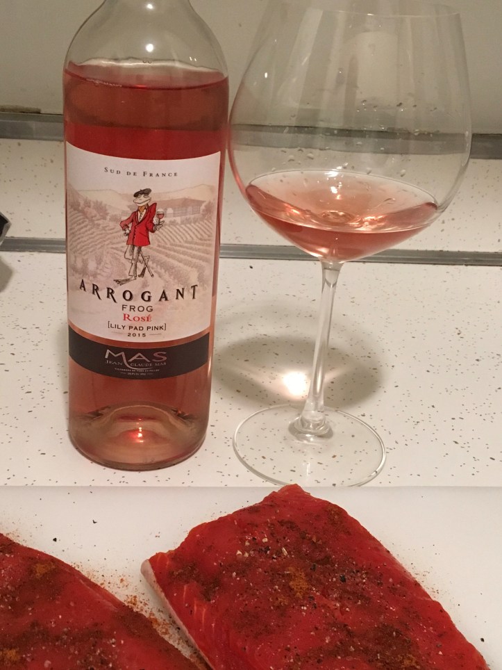 Arrogant Frog and Salmon