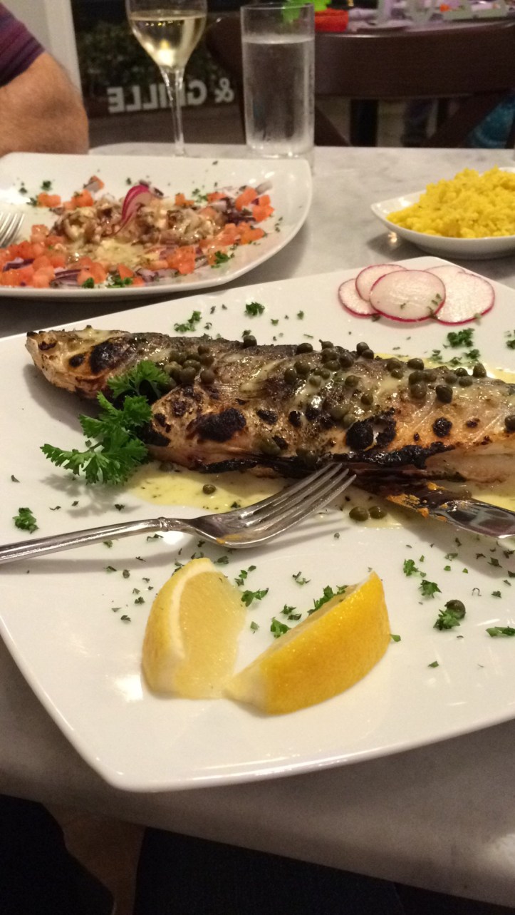 Branzino at Table 2201