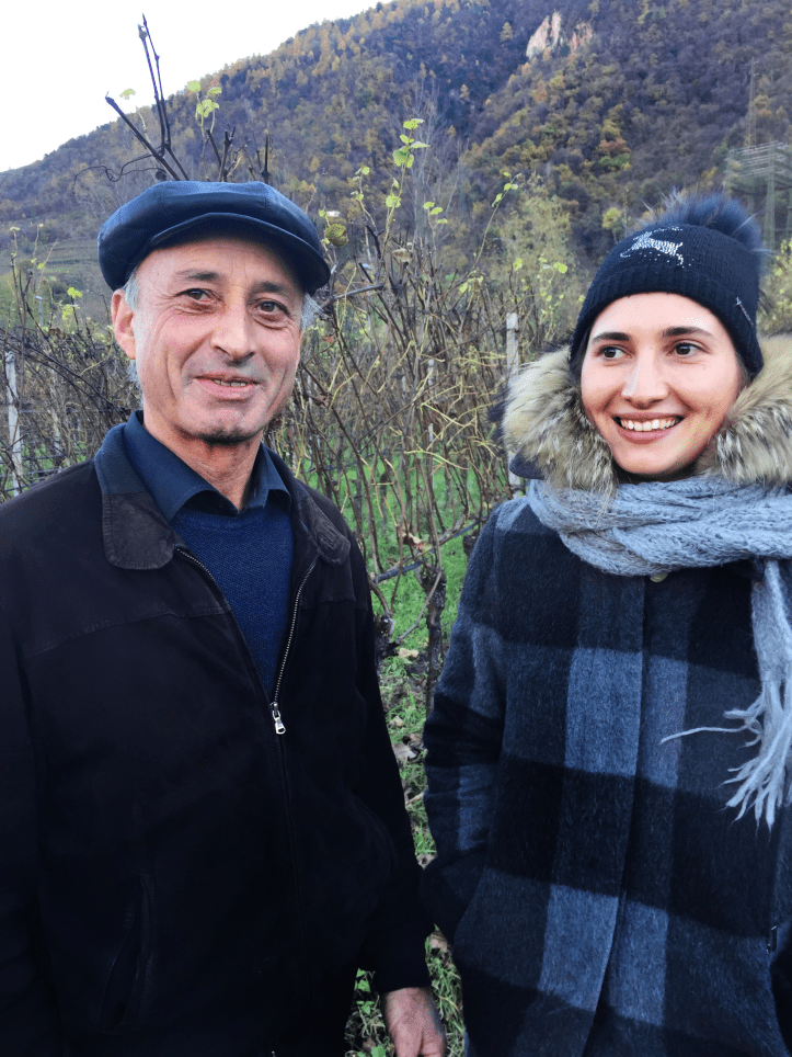 Heinrich and Elda Mayr of Nusserhof Winery