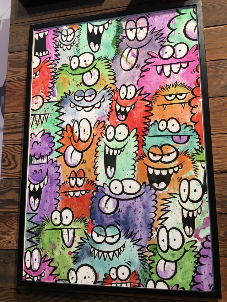 Mural in the Sock Store