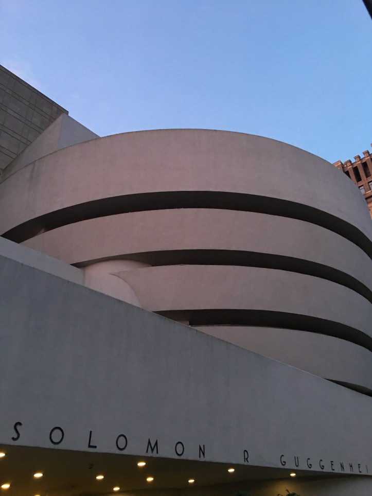 Glowing Guggenheim Monday am