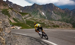 Alaphilippe Descends photo from Guardian