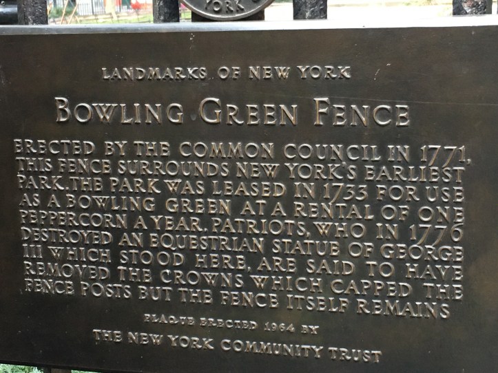 Bowling Green Fence