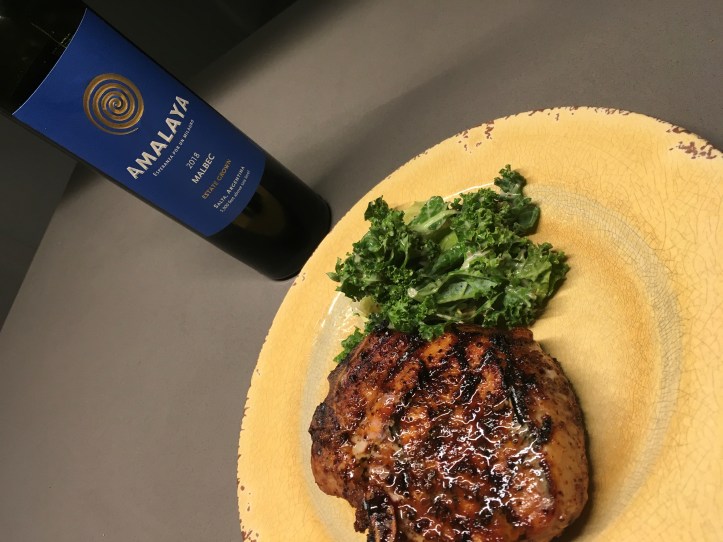 Amalaya and Pork Chop