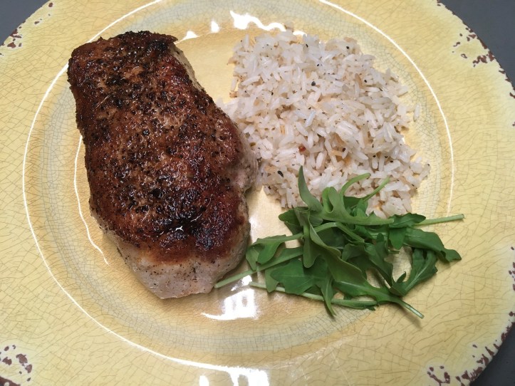 Pork Chop and Rice