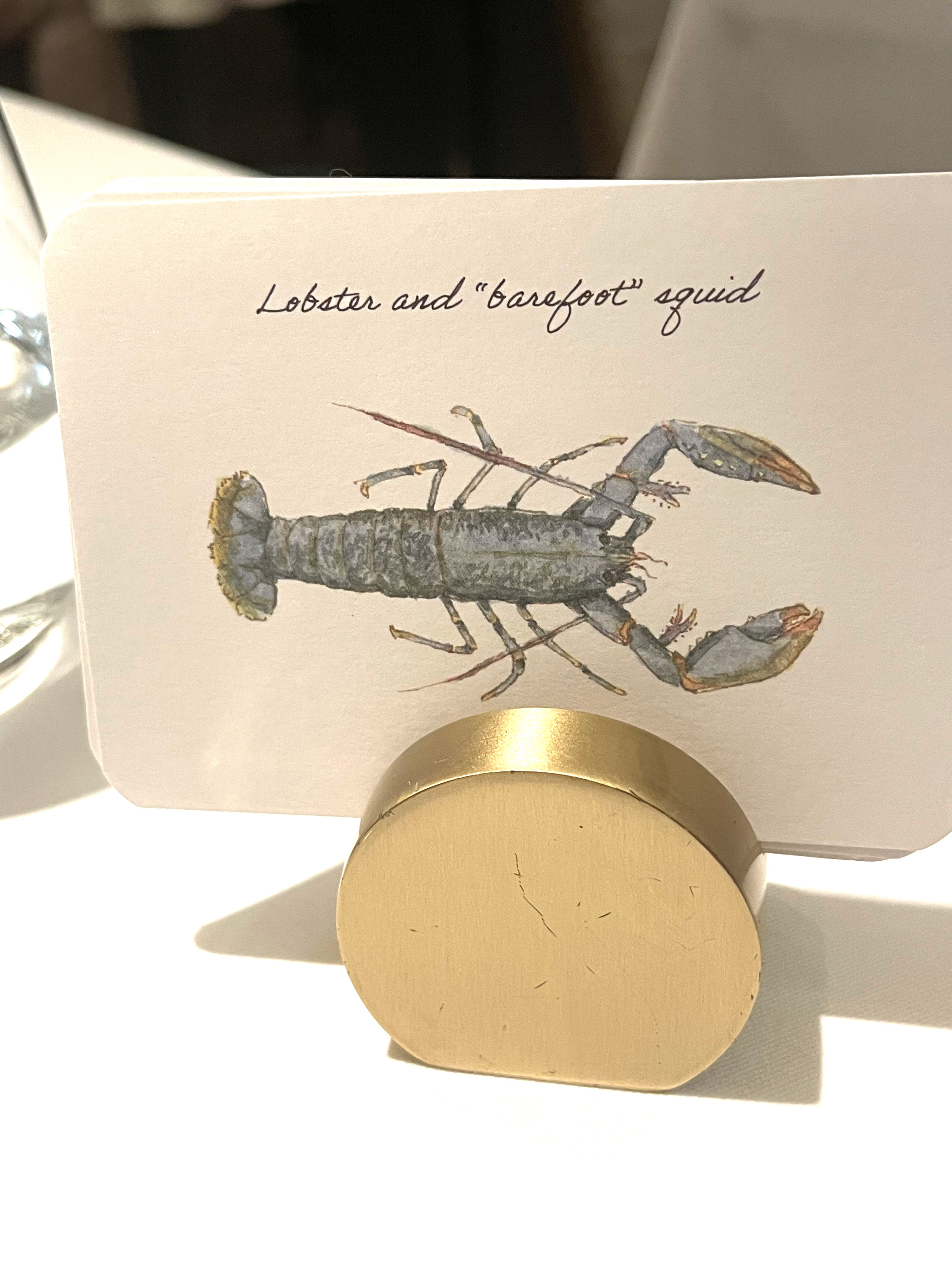 Belcanto Lisbon Wine Pairing Lunch Part 4: Lobster and “Barefoot” Squid ...